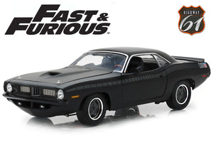 "Fast & Furious" Letty's 1970 Plymouth Barracuda 1:18 Scale - Highway 61 Diecast Model Car