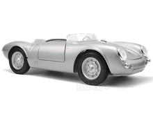 Load image into Gallery viewer, Porsche 550 Spyder 1:18 Scale - Maisto Diecast Model Car (Silver)