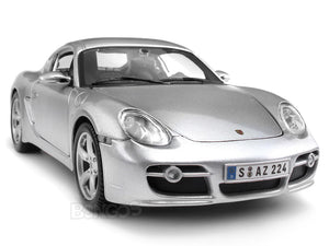Porsche Cayman S 1:18 Scale - Maisto Diecast Model Car (Silver)