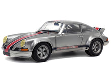 Load image into Gallery viewer, 1973 Porsche 911 RSR &quot;Outlaw&quot;1:18 Scale - Solido Diecast Model Car (Silver)