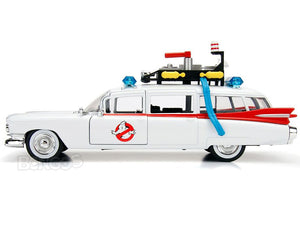 "Ghostbusters - ECTO-1" Cadillac Ambulance 1:24 Scale - Jada Diecast Model Car