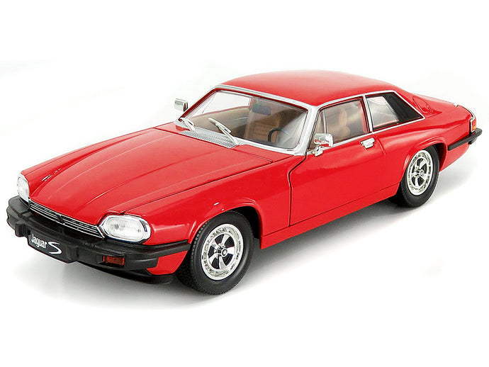 1975 Jaguar XJS Coupe 1:18 Scale - Yatming Diecast Model Car (Red)