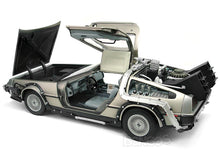 Load image into Gallery viewer, Delorean &quot;Back To The Future Pt1&quot; 1:18 Scale - SunStar Diecast Model Car