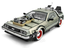 Load image into Gallery viewer, Delorean &quot;Back To The Future Pt3 - Retro Version&quot; 1:18 Scale - SunStar Diecast Model Car