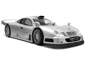 Mercedes-Benz CLK-GTR "Street Version" 1:18 SCALE - By Maisto (Silver)