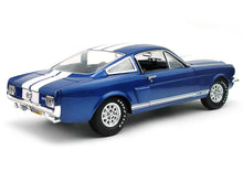 Load image into Gallery viewer, 1966 Shelby GT350 (Mustang) 1:18 Scale - Shelby Collectables Diecast Model Car (Blue)