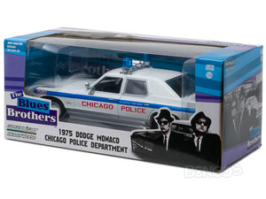 "Blues Brother's - Chicago Police" 1975 Dodge Monaco 1:24 Scale - Greenlight Diecast Model