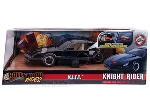 "K.I.T.T." - Knight Rider w/ Working Lights 1:24 Scale - Jada Diecast Model Car