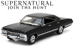 "Supernatural" 1967 Chevy Impala Sports Sedan 1:24 Scale - Greenlight Diecast Model Car