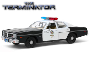 "The Terminator" 1977 Dodge Monaco Metropolitan 1:24 Scale - Greenlight Diecast Model Car
