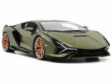 Load image into Gallery viewer, Lamborghini Sian FKP37 1:18 Scale - Bburago Diecast Model