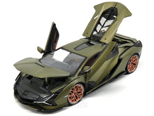 Load image into Gallery viewer, Lamborghini Sian FKP37 1:18 Scale - Bburago Diecast Model