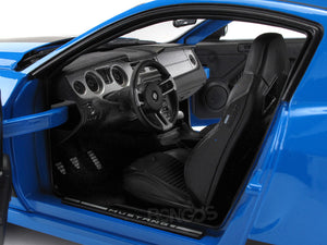 2013 Ford Shelby GT500 1:18 Scale - Shelby Collectables Diecast Model Car (Grabber Blue)