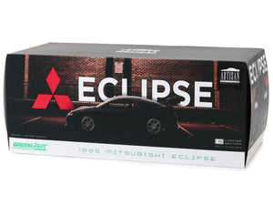 1995 Mitsubishi Eclipse Coupe 1:18 Scale - Greenlight Diecast Model Car (Black)