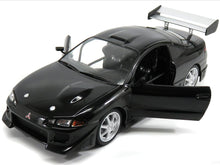 Load image into Gallery viewer, 1995 Mitsubishi Eclipse Coupe 1:18 Scale - Greenlight Diecast Model Car (Black)