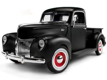 Load image into Gallery viewer, 1940 Ford Pickup 1:18 Scale - MotorMax Diecast Model Car (Matt Black)