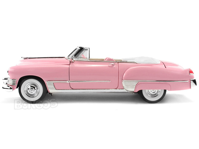 1949 Cadillac Coupe de Ville 1:18 Scale - Yatming Diecast Model Car (Pink)