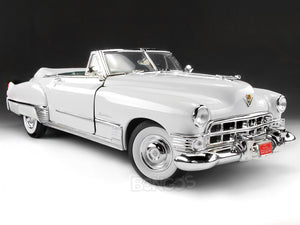 1949 Cadillac Coupe de Ville 1:18 Scale - Yatming Diecast Model Car (White)