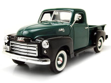 Load image into Gallery viewer, 1950 GMC 150 Pickup 1:18 Scale - Yatming Diecast Model Car (Green/Black)