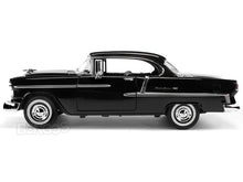 Load image into Gallery viewer, 1955 Chevy Bel Air 1:18 Scale - MotorMax Diecast Model Car (Black)
