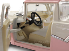Load image into Gallery viewer, 1957 Ford Ranchero 1:18 SCALE - Yatming Diecast Model Car (Creram/Pink)