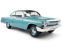 Load image into Gallery viewer, 1962 Chevy Bel Air Hardtop 1:18 Scale - Maisto Diecast Model Car (Turquoise)