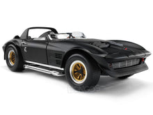 Load image into Gallery viewer, 1964 Chevy Corvette Grand Sport 1:18 Scale - Yatming Diecast Model [Matt Black]