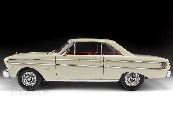 1964 Ford Falcon Coupe 1:18 Scale- Yatming Diecast Model Car (White)