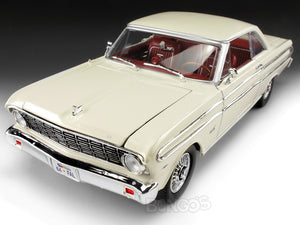 1964 Ford Falcon Coupe 1:18 Scale- Yatming Diecast Model Car (White)