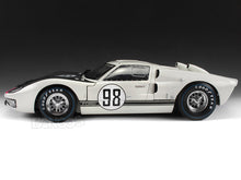 Load image into Gallery viewer, 1966 Ford GT-40 (GT40) Mk II #98 Daytona &quot;Winner&quot; Miles/Ruby 1:18 Scale - Shelby Collectables Diecast Model Car (White)