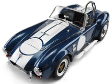 Load image into Gallery viewer, 1965 Shelby Cobra 427 S/C &quot;Signed Version&quot; 1:18 Scale - Shelby Collectables Diecast Model Car (Blue)