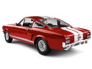 1966 Shelby GT350 (Mustang) 1:18 Scale - Shelby Collectables Diecast Model Car (Red)