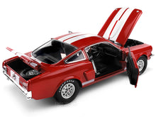 Load image into Gallery viewer, 1966 Shelby GT350 (Mustang) 1:18 Scale - Shelby Collectables Diecast Model Car (Red)