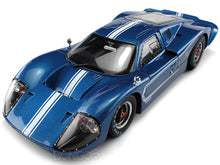 Load image into Gallery viewer, 1967 Ford GT-40 (GT40) Mk IV 1:18 Scale - Shelby Collectables Diecast Model Car (Blue)