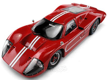 Load image into Gallery viewer, 1967 Ford GT-40 (GT40) Mk IV 1:18 Scale - Shelby Collectables Diecast Model Car (Red)