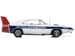1969 Dodge Charger Daytona 1:18 Scale LA & Orange County Dealer - AutoWorld Diecast Car