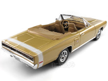 Load image into Gallery viewer, 1970 Dodge Coronet R/T Hemi 1:18 Scale - Yatming Diecast Model Car (Gold)