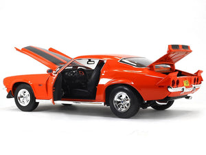 1971 Chevy Camaro Z28 1:18 Scale - Maisto Diecast Model Car (Orange)