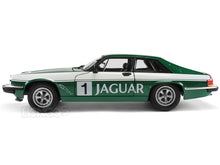 Load image into Gallery viewer, 1975 Jaguar XJS Coupe #1 &quot;Jaguar Racing&quot; 1:18 Scale - Yatming Diecast Model Car (Green)