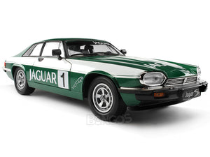 1975 Jaguar XJS Coupe #1 "Jaguar Racing" 1:18 Scale - Yatming Diecast Model Car (Green)