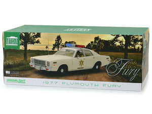 Dukes of Hazzard - 1977 Plymouth Fury "Hazzard County" 1:18 Scale - Greenlight Diecast Model Car