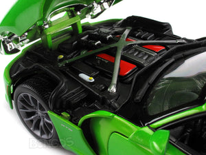 2013 Dodge Viper GTS 1:18 Scale - Maisto Diecast Model Car (Green)