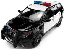 Load image into Gallery viewer, 2015 Ford Police Interceptor Utility SUV (Blank) 1:18 Scale - MotorMax Diecast Model Car (B/W)