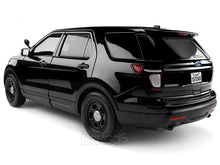 Load image into Gallery viewer, 2015 Ford Police Interceptor Utility SUV 1:18 Scale - MotorMax Diecast Model Car (Black)