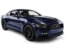 Load image into Gallery viewer, 2015 Ford Mustang GT 1:18 Scale - Maisto Diecast Model Car (Blue)