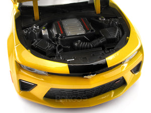 2016 Chevy Camaro SS 1:18 Scale - Maisto Diecast Model Car (Yellow)