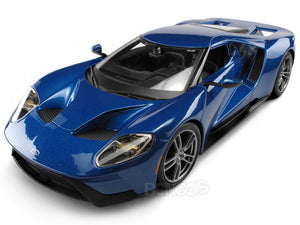 2017 Ford GT 1:18 Scale - Maisto Diecast Model Car (Blue)