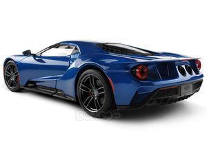 2017 Ford GT "Exclusive Edition" 1:18 Scale - Maisto Diecast Model Car (Blue)