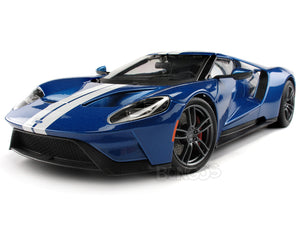 2017 Ford GT "Exclusive Edition" 1:18 Scale - Maisto Diecast Model Car (Blue)