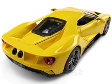 Load image into Gallery viewer, 2017 Ford GT 1:18 Scale - Maisto Diecast Model Car (Yellow)